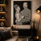 Tablouri personalizate cu sclipici