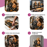 tablouri personalizate cu sclipici colorat