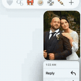 Tablou foita aur si sclipici