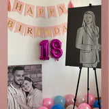 Tablou personalizat pentru eveniment