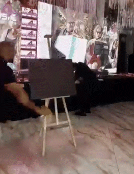 tablouri personalizate cu sclipici