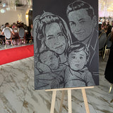 Tablou personalizat pentru eveniment